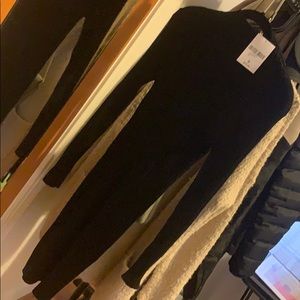 Turtleneck black dress long sleeve